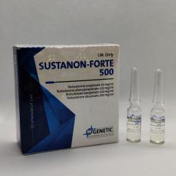 Sustanon-Forte 500 (Genetic) - Testosterone Decanoate - Genetic Pharmaceuticals